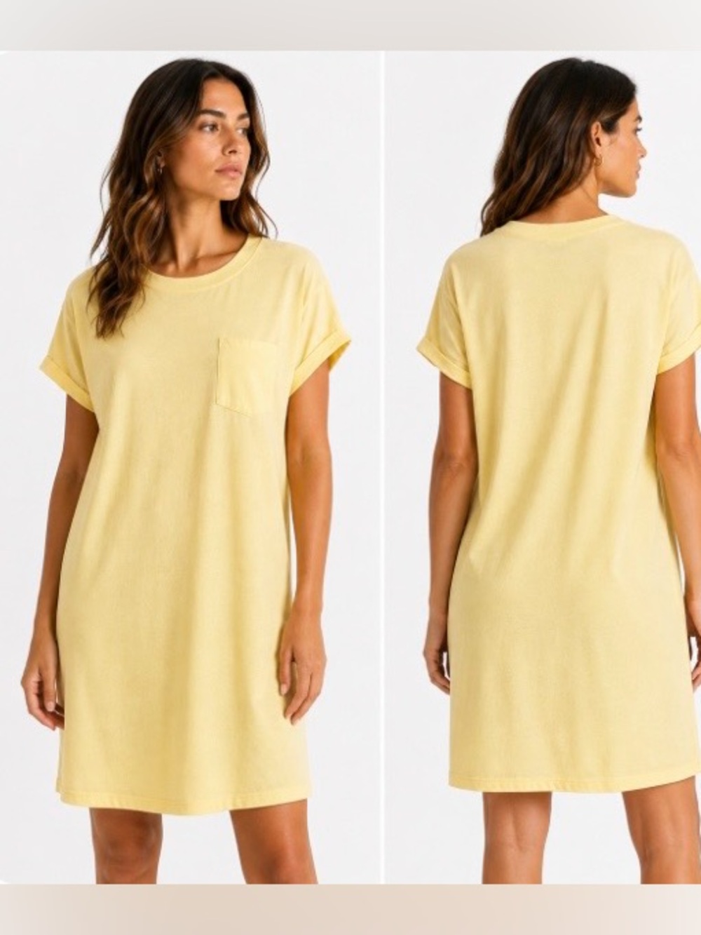5 for $25 Gap Yellow T Shirt Dress Size M